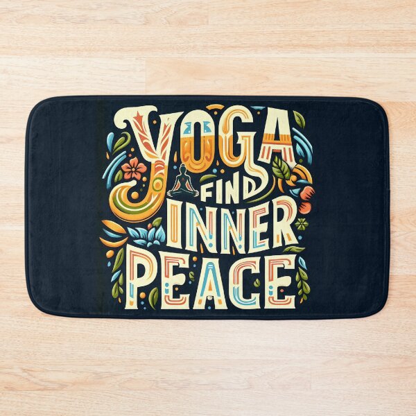 Item preview, Yoga Find Inner Peace, typography designed and sold by maxmaj.