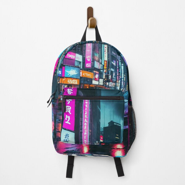 Item preview, A retro neon-style image of Shinjuku, Tokyo #1 designed and sold by Koalangel.