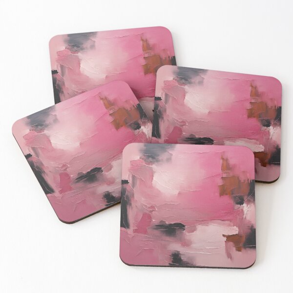 Item preview, pink tones abstract designed and sold by Gokceshop.