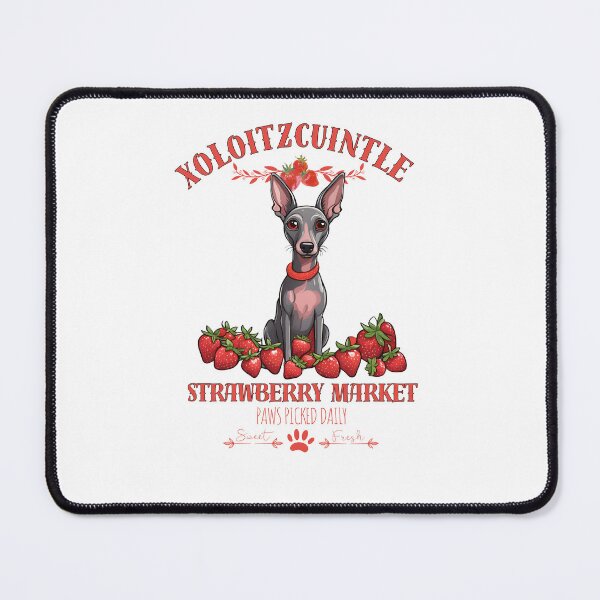 Item preview, Coquette Aesthetic Dog Strawberry market paws picked daily sweet and freesh fruits xoloitzcuintle  designed and sold by GoodyPaws.