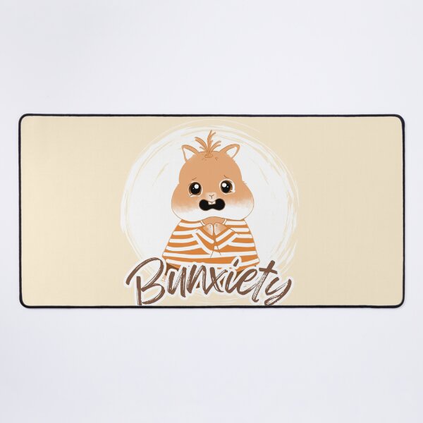 Item preview, Bunxiety | cute orange Bunny anxiety | Bunniesmee T-Shirt designed and sold by bunniesmee.