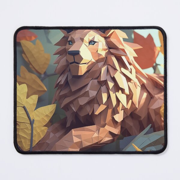 Item preview, Low poly lion designed and sold by SorryCatPlay.