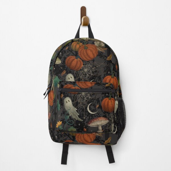 Item preview, CottageCore Halloween-Pumpkin Ghost Pattern designed and sold by episodicDrawing.