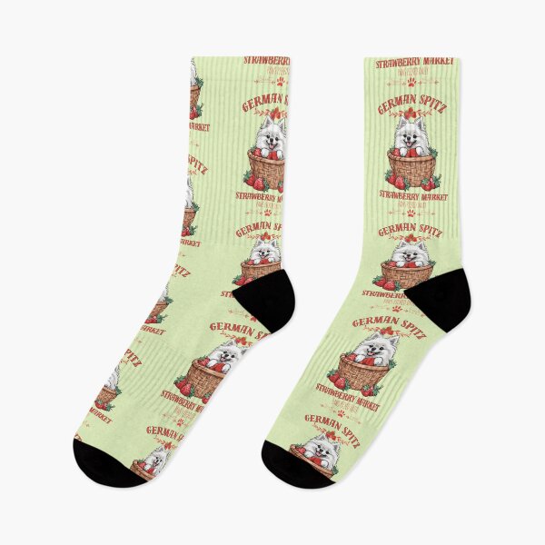 Item preview,  Coquette Aesthetic Dog Strawberry market paws picked daily sweet and freesh fruits german spitz designed and sold by GoodyPaws.