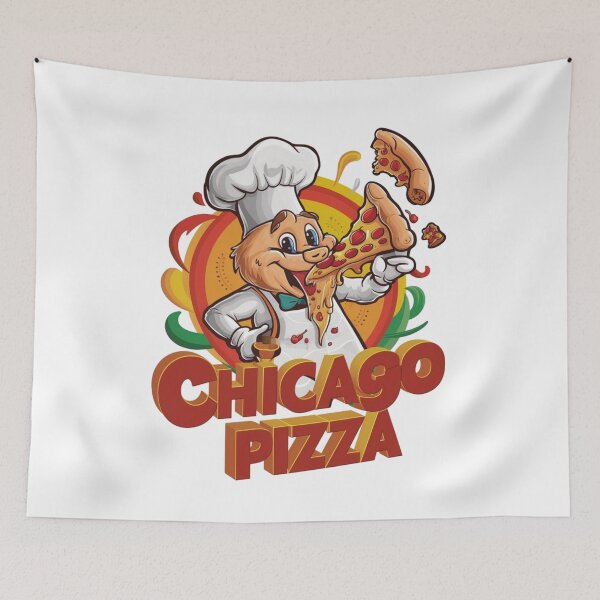 Item preview, Chicago pizza designed and sold by JansenGS.
