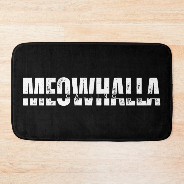 Item preview, Meowhalla calling designed and sold by Viking-Cats.