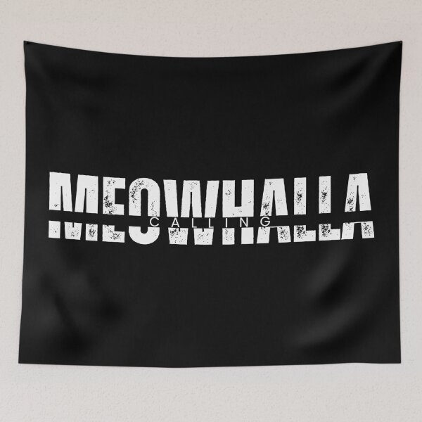 Item preview, Meowhalla calling designed and sold by Viking-Cats.