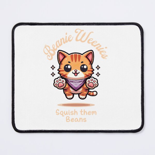 Item preview, Beanie Weenies! Squish Them Beans Kitty designed and sold by DarkFeminineEra.