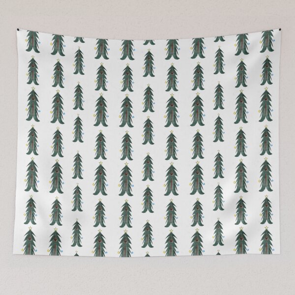 Item preview, Cartoon Christmas Tree Pattern seamless designed and sold by nongsao4.