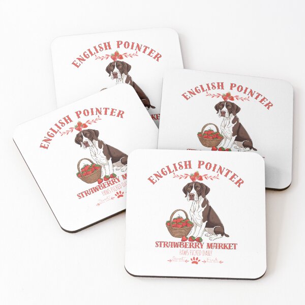 Item preview, Coquette Aesthetic Dog Strawberry market paws picked daily sweet and fresh english pointer designed and sold by GoodyPaws.