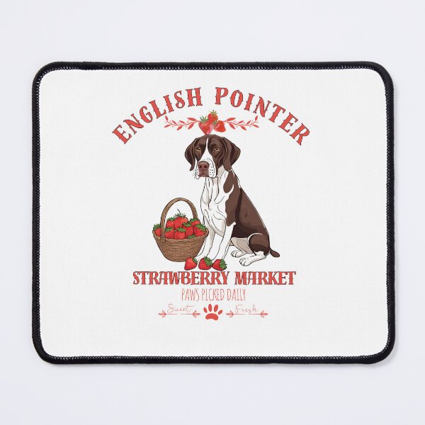 Item preview, Coquette Aesthetic Dog Strawberry market paws picked daily sweet and fresh english pointer designed and sold by GoodyPaws.