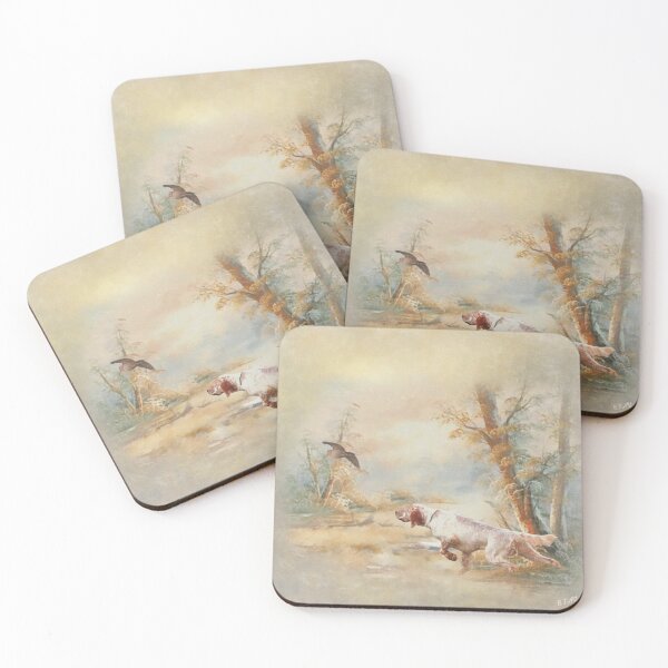 Item preview, Woodcock Hunting with English Setter in forest, Art  designed and sold by TammyHunterArt.