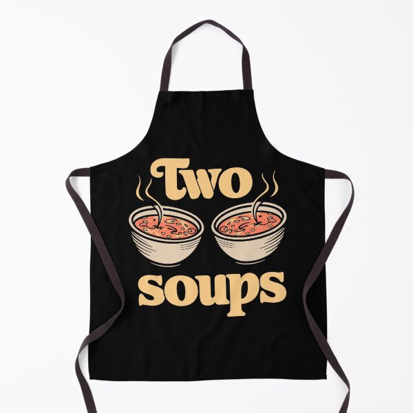 Item preview, Two Soups TV comedy sketch british humour nostalgia 80s designed and sold by w1ckerman.