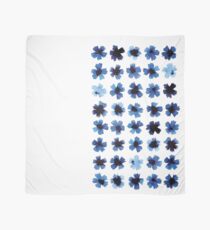 Contrast cornflower pattern Scarf