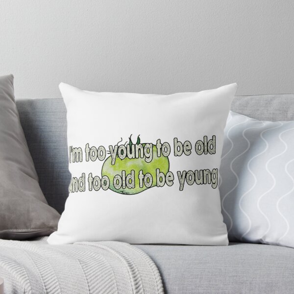 Item preview, I am too young to be old - clear designed and sold by Themys24.