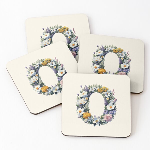 Item preview, Floral Letter O designed and sold by zzz888.