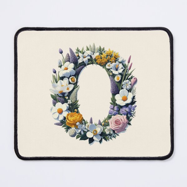 Item preview, Floral Letter O designed and sold by zzz888.