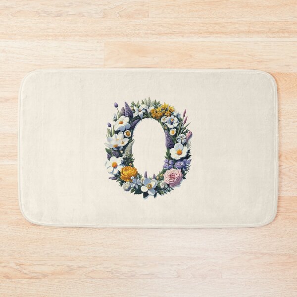 Item preview, Floral Letter O designed and sold by zzz888.