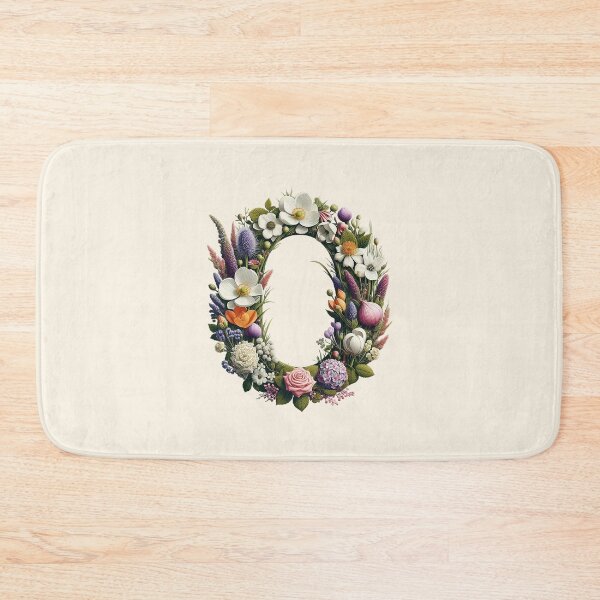Item preview, Floral Letter O designed and sold by zzz888.