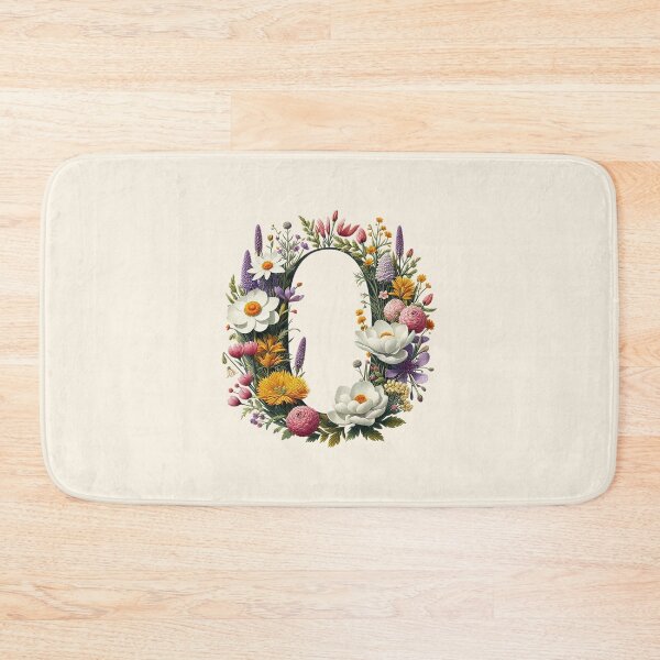 Item preview, Floral Letter O designed and sold by zzz888.