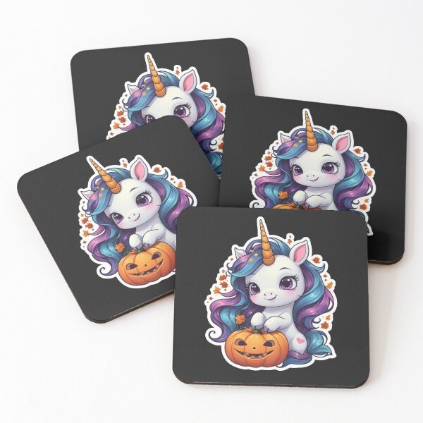 Item preview, Halloween Cartoon Unicorn designed and sold by Krieghorn.