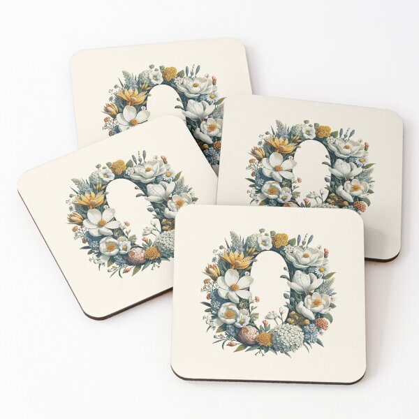 Item preview, Floral Letter O designed and sold by zzz888.