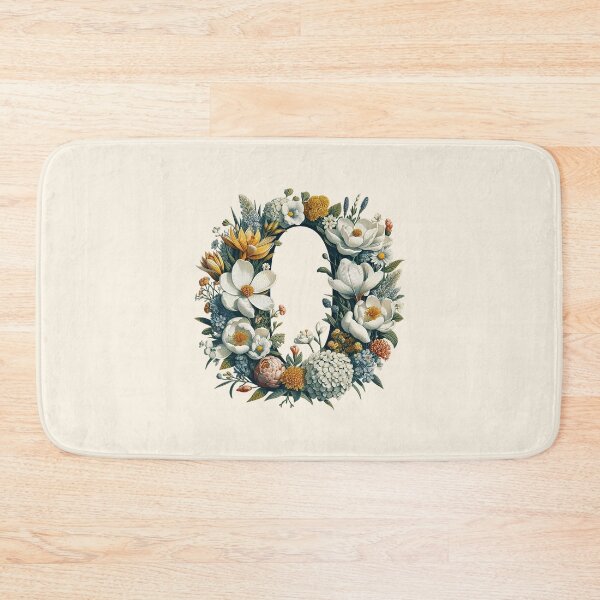 Item preview, Floral Letter O designed and sold by zzz888.