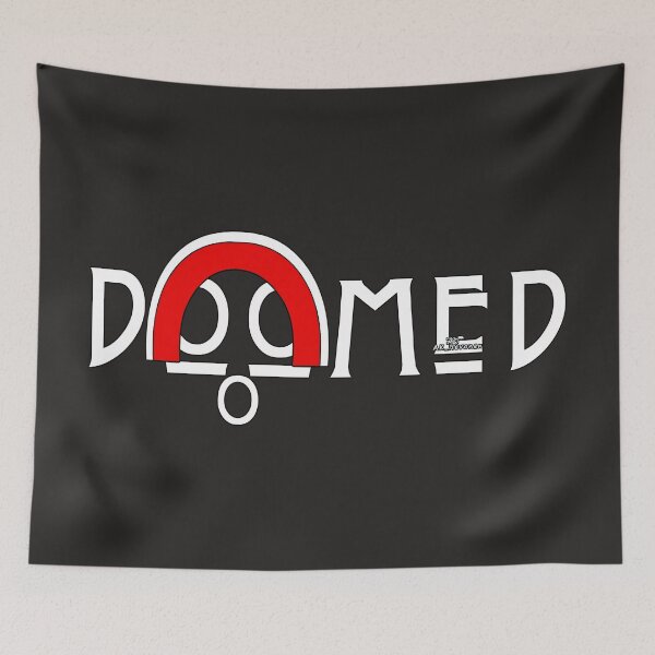 Item preview, Doomed Art Painting designed and sold by AK-Hevonen.