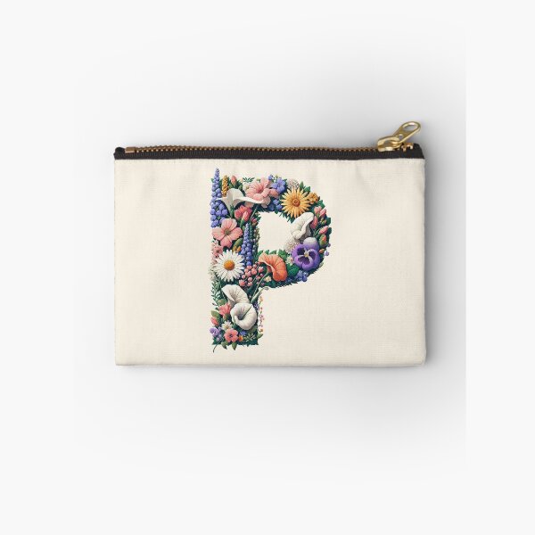 Item preview, Floral Letter P designed and sold by zzz888.