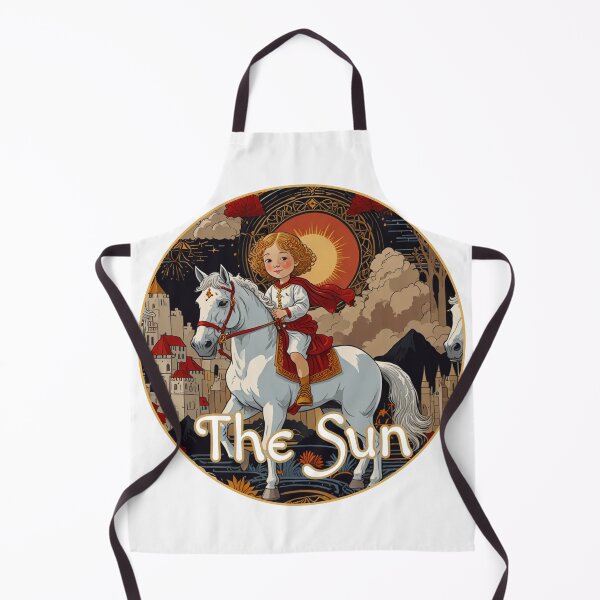 Item preview, Major Arcana Tarot Card The Sun - Child on a White Horse designed and sold by Pixel Waite.