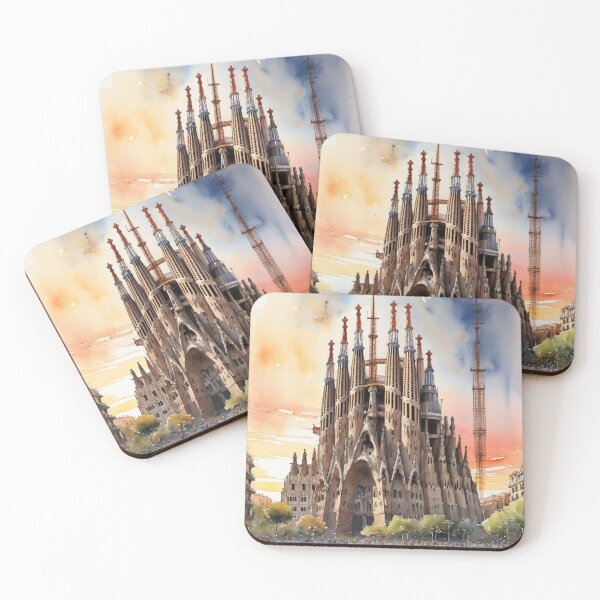 Item preview, Basilica de la Sagrada Familia designed and sold by ArtsyTeegee.