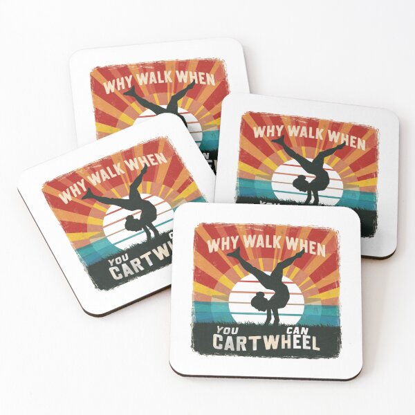 Item preview, Why walk when you can cartwheel 2 designed and sold by MyNiceDesigns.