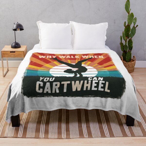 Item preview, Why walk when you can cartwheel 2 designed and sold by MyNiceDesigns.