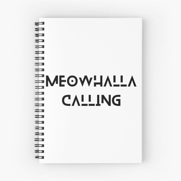 Item preview, Meowhalla calling designed and sold by Viking-Cats.