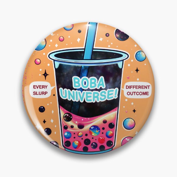 Artikelvorschau, Boba Universe, Bubble Tea Multiversum in einer Tasse entworfen und verkauft von artColourized.