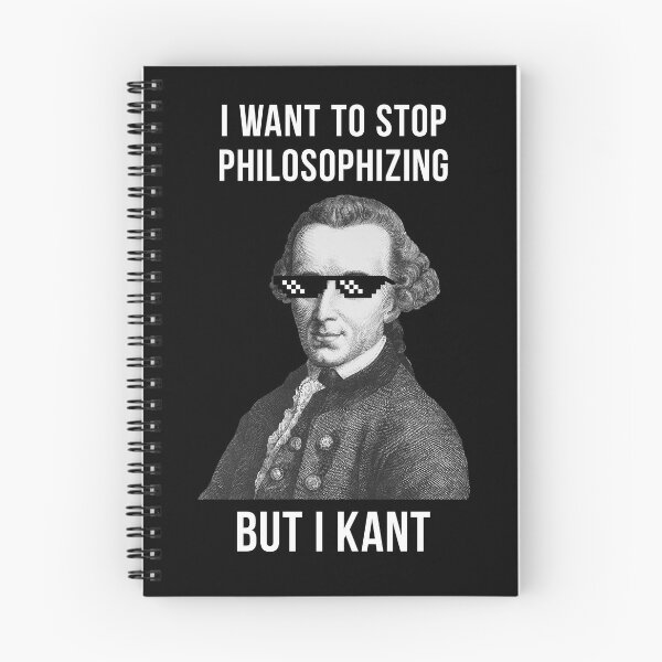Item preview, Kant Meme I want to stop philosophizing but I Kant designed and sold by Beltschazar.