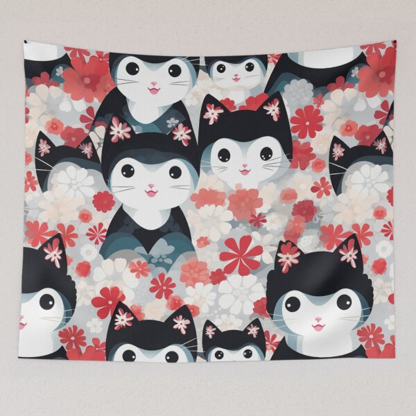 Item preview, Japanese cat  猫 designed and sold by M9-Linght.