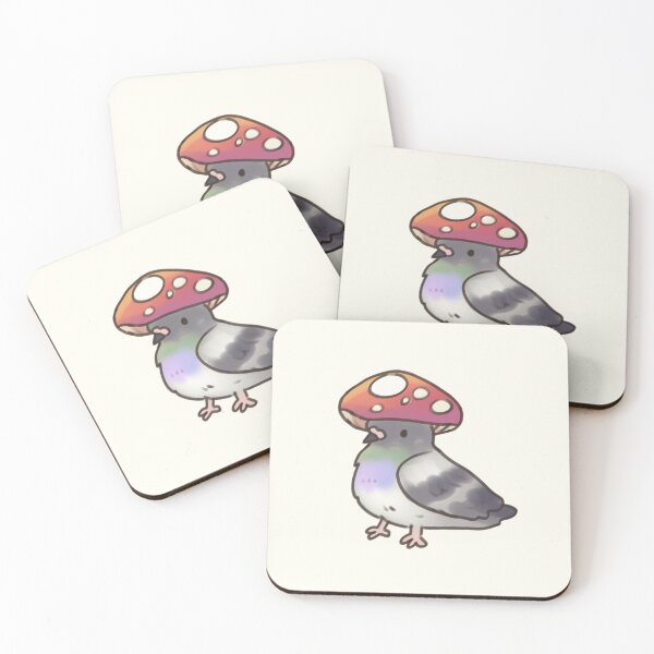 Aperçu de l'œuvre Pigeon champignon créée et vendue par Artofmayara.