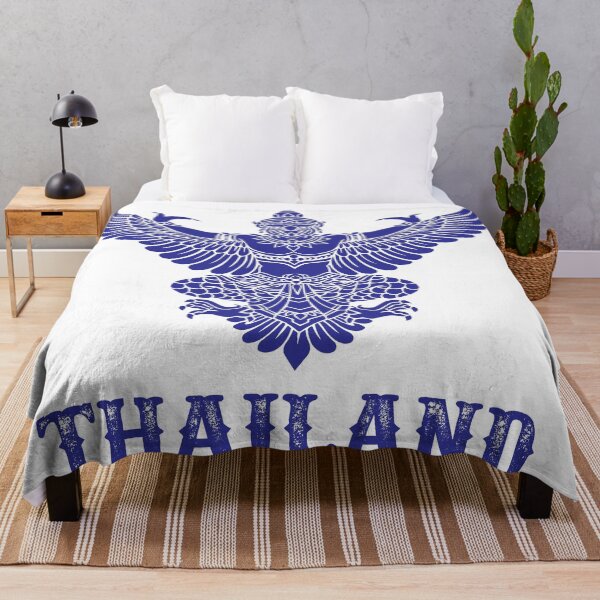 Item preview, Garuda Ancient Thai Garuda Blue royal designed and sold by Bspaces.