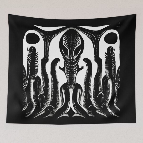 Item preview, Alien Touch Ink Art Design designed and sold by aisublime.