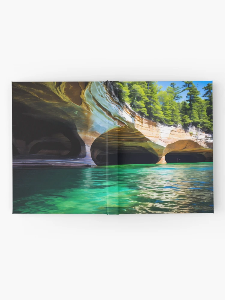 Thumbnail 2 of 3, Journal, Pictured Rocks designed and sold by RoonPalette.