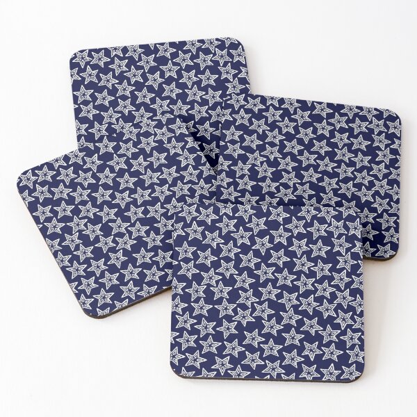 Item preview, Stars on a dark blue background designed and sold by Alex  Blud.