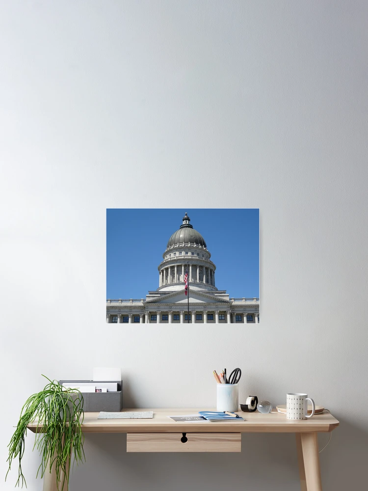 Thumbnail 2 of 3, Poster, Utah Dome designed and sold by Rorymacve.
