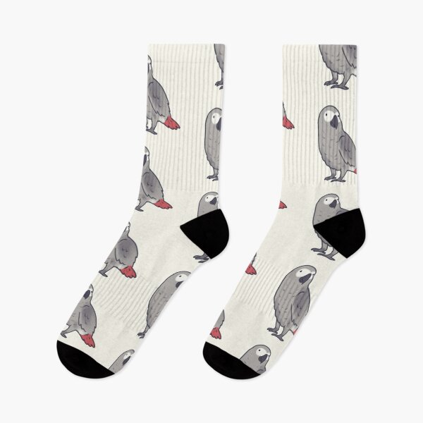 Item preview, gray african parrot designed and sold by Artofmayara.