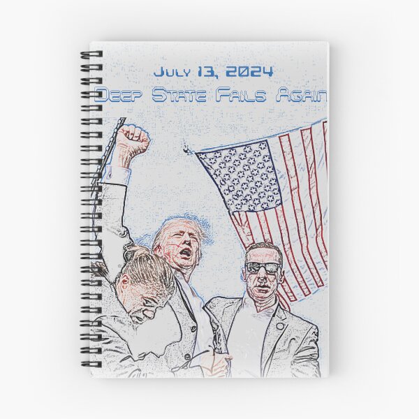 Item preview, Triumphant Donald Trump after assassination attempt designed and sold by Spirit-World.