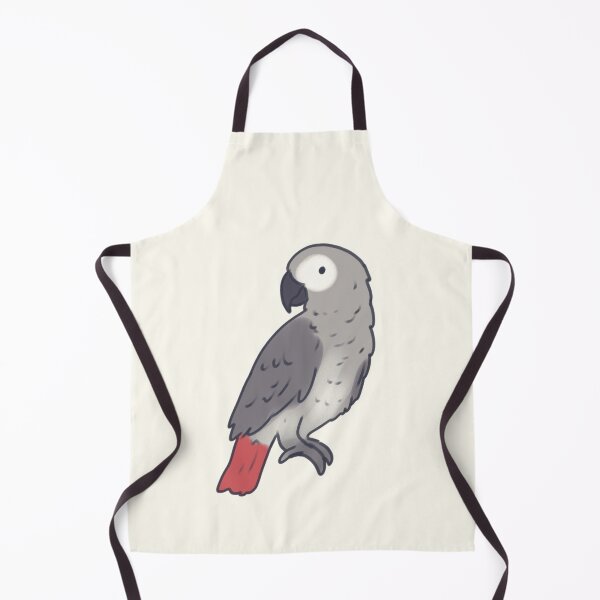 Item preview, gray african parrot drawing designed and sold by Artofmayara.