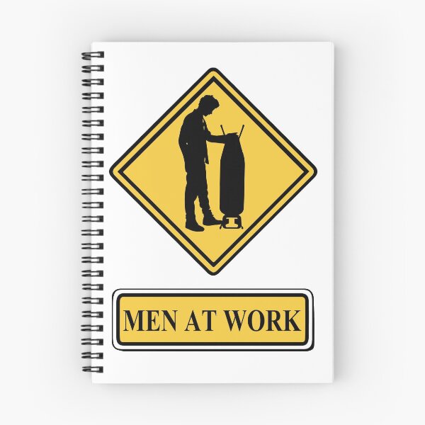 Item preview, Men at work - shield designed and sold by smellypumpy.