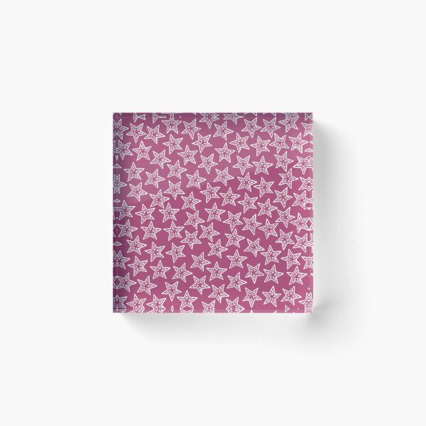 Item preview, Stars on a dark pink background designed and sold by Alex  Blud.