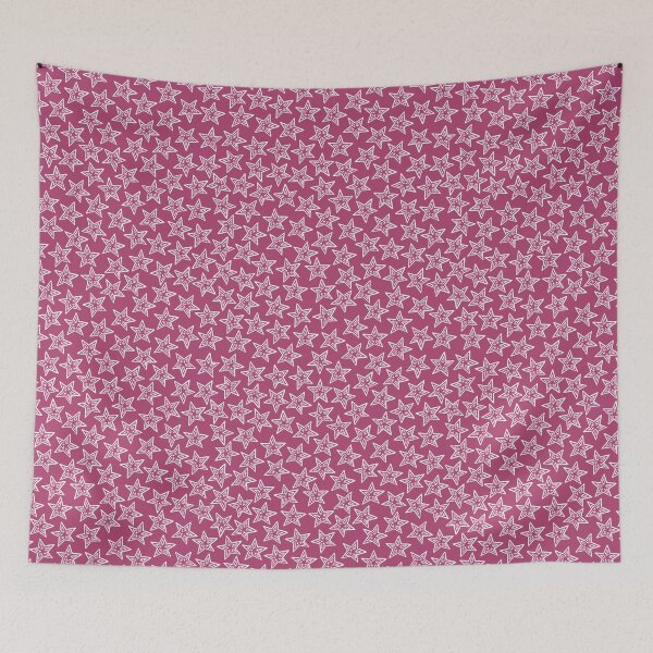 Item preview, Stars on a dark pink background designed and sold by Alex  Blud.