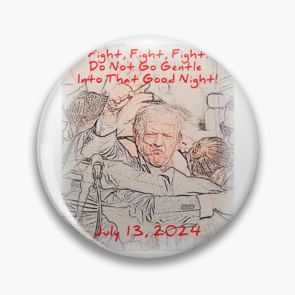 Item preview, Defiant Donald Trump after assassination attempt designed and sold by Spirit-World.